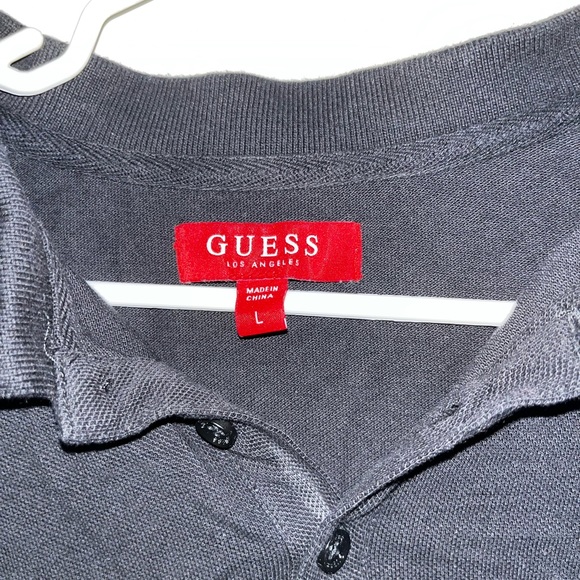 Black & Gold Guess Tee - Picture 2 of 3